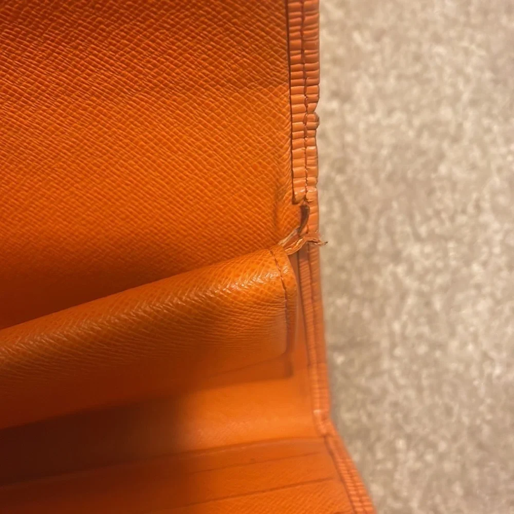 LOUIS VUITTON EPI ORNAGE WALLET FALL VIBES​​​​​